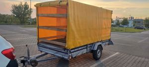 Remorcă de volum 3,55mL 1,70ml 2,30mH 1300kg cu sistem de frânare recent înscrisă ,fără rugină - imagine 10