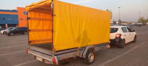 Remorcă de volum 3,55mL 1,70ml 2,30mH 1300kg cu sistem de frânare recent înscrisă ,fără rugină - imagine 4