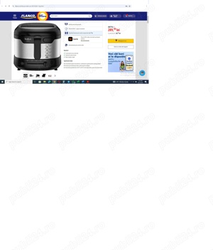 Vand Friteuza Tefal Uno FF215D30, 1350W, 1.8L, 1 Kg, Termostat Reglabil, NOU 180 Lei - imagine 10