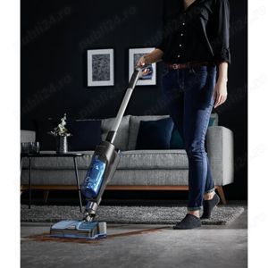 Aspirator vertical fara fir Rowenta X-Combo 2 in 1 GZ3038WO, mop, 60 min, RESIGILAT 599 Lei - imagine 4