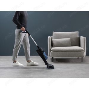 Aspirator vertical fara fir Rowenta X-Combo 2 in 1 GZ3038WO, mop, 60 min, RESIGILAT 599 Lei - imagine 3