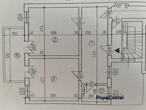 Primaria Capitalei - Brezoianu 2 camere et.1 nemobilat 69 mp, centrala proprie - imagine 14