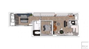 Apartament 3 camere, terasa 41 mp, comision 0%! - imagine 12