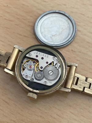 Ceas dama Slava mecanic cu bratara - imagine 4