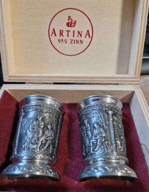 Pahare din staniu 95% certificat de garanție