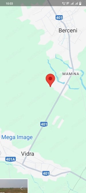 Berceni   Vidra, Zona Mamina, teren 2.800 mp utili, intravilan