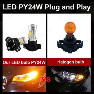 2 becuri t10 t20 w5w c5w c10w canbus PY21w 1156 P21W T15 alb rece - imagine 4