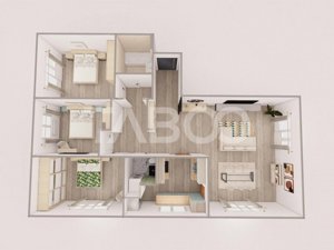 FARA COMISION! Apartament 4 camere 3 balcoane Rahovei 115 mpu etajul 1 - imagine 6