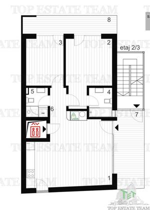 Vanzare apartament 3 camere, Dorobanti - Modern - imagine 11