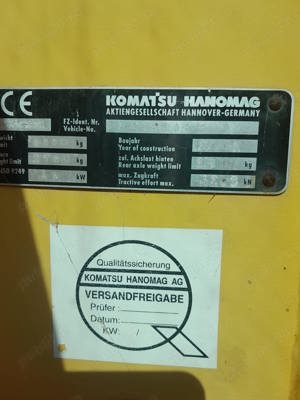 Incarcator frontal Komatsu WA85-3 - imagine 4