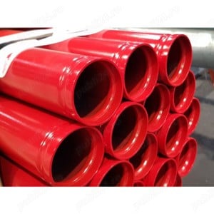 Teava instalatii sudata 1 1 2 x 2.6 rosie galbena alba caneluri