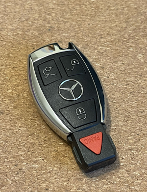 Cheie Mercedes cu cip si lama - imagine 2