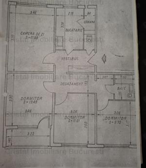 Apartamnt 4 camere, Brancoveanu, Izvorul Crisului. Cu Centrala proprie.  - imagine 10