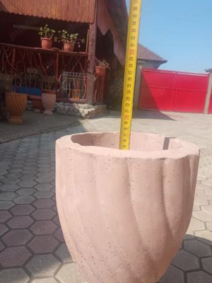 Ghivece flori din beton  - imagine 6