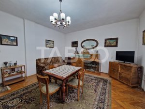 Apartament 4 camere spatiu comercial garaj si pivnita central Sibiu - imagine 4