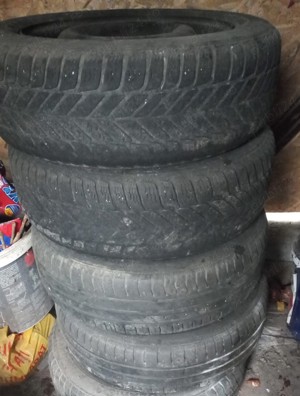 Roti / Jante de tabla Dacia Logan in 4 prezoane R15 , 4x100