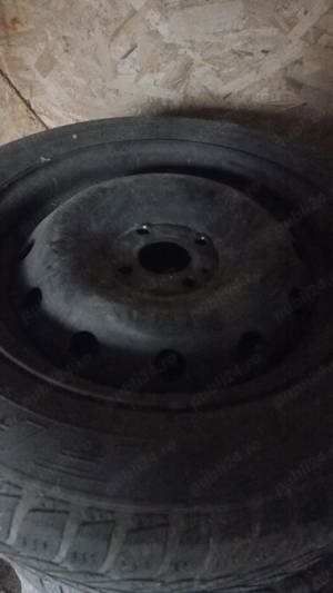Roti / Jante de tabla Dacia Logan in 4 prezoane R15 , 4x100 - imagine 3