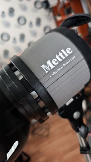 Set 3 lumini studio tungsten quartz Mettle QL-1000 - imagine 3