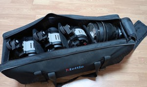 Set 3 lumini studio tungsten quartz Mettle QL-1000 - imagine 7