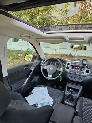 VW Tiguan 1.4TSI BlueMotion Navigatie Panoramic SenzoriParcare Bluethoot Euro5  - imagine 14