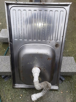 chiuveta de tabla cu sifon si furtun evacuare - imagine 2