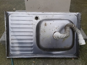 chiuveta de tabla cu sifon si furtun evacuare - imagine 3