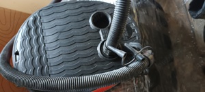 Pompa manuala de picior , de umflat barci , auto etc . complecta noua. - imagine 6