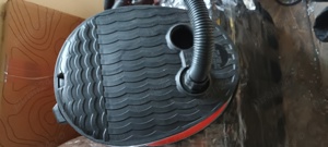 Pompa manuala de picior , de umflat barci , auto etc . complecta noua. - imagine 3