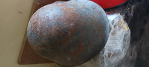 Casca din otel militară din primul război mondial,  stare buna ff veche. - imagine 2