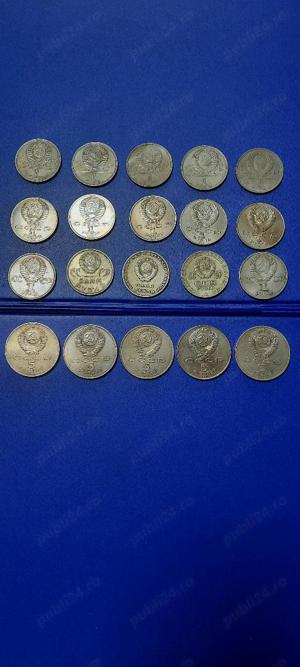 ruble jubiliare Cu-Ni, URSS anii 1970-1991 - imagine 2