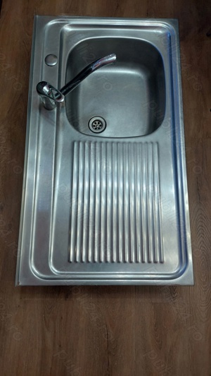 Chiuveta din Inox, cu Picurator pe Dreapta