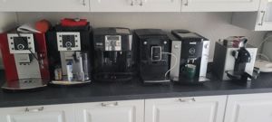 Aparate cafea boabe Delonghi, Jura, Phillips 