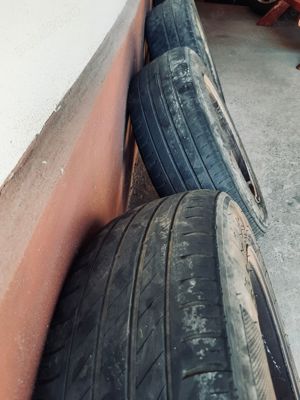 Jante Audi A6 C6 FL / A4 B8 cu Anvelope de Vară, 205/60/R16, 5x112 - imagine 7