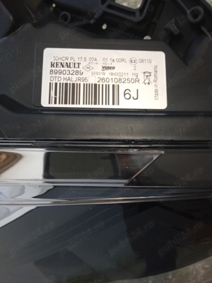 Vand far dreapta nou   Renault Scenic 3 model din 2011 - imagine 2