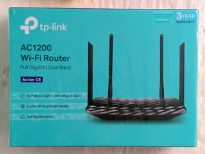  Vand Router Wireless TP-Link Archer C6, AC1200, Dual-Band,One-Mesh,nou!