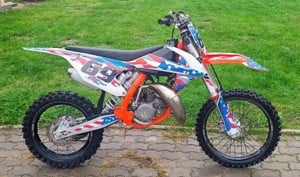 Vand motocicleta pt copii (10-15ani) KTM SX 85 (NU Yamaha YZ, Husqvarna TC, Kawasaki KX) - imagine 5