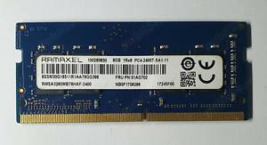 Memorie Laptop Ramaxel 8Gb DDR4 2400Mhz