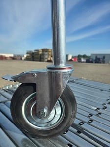 Roti schela model italian, roata schela cu frana