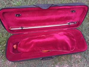 Vând vioară 4 x 4 cu husă,arcuș și contrabărbie - imagine 5