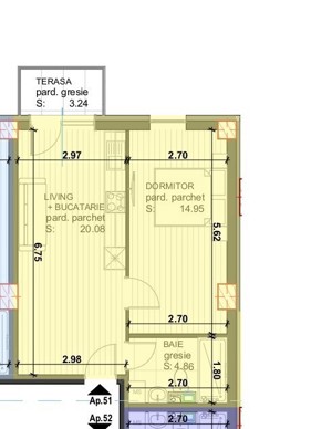 Apartament de vânzare 2 camere ,zona LIDL (Granicerilor ) comision 0% - imagine 2