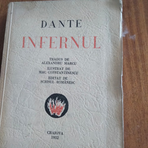 Dante"Infernul" 1932-Carte de colectie