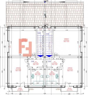 COMISION 0% Duplex 4 camere, zid dublu, teren 302 mp, - Zona Noul Lidl - imagine 3