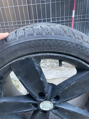 jante seat ibiza R17 cauciucuri de iarna  - imagine 6