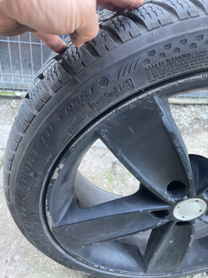 jante seat ibiza R17 cauciucuri de iarna  - imagine 3