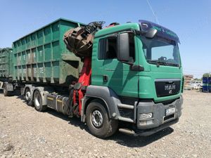 Camion abrollkipper, abroll, macara, graifer, remorca containere, deseri, fier vechi - imagine 4