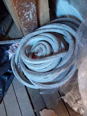 snur asbest snur grafitat snur in seu de oaie snur bumbac  - imagine 10