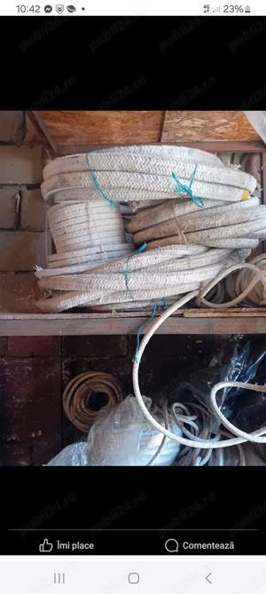 snur asbest snur grafitat snur in seu de oaie snur bumbac  - imagine 7