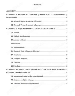 Îngrijirea pacientului cu Ulcer Gastro- Duodenal