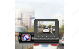 Camera auto tripla DVR 1080P ecran 2.4 inch inregistrare automata - imagine 4