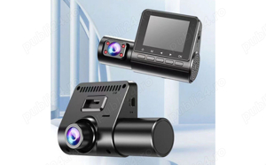 Camera auto tripla DVR 1080P ecran 2.4 inch inregistrare automata - imagine 5